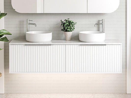 Timberline Elwood Vanity White Gloss