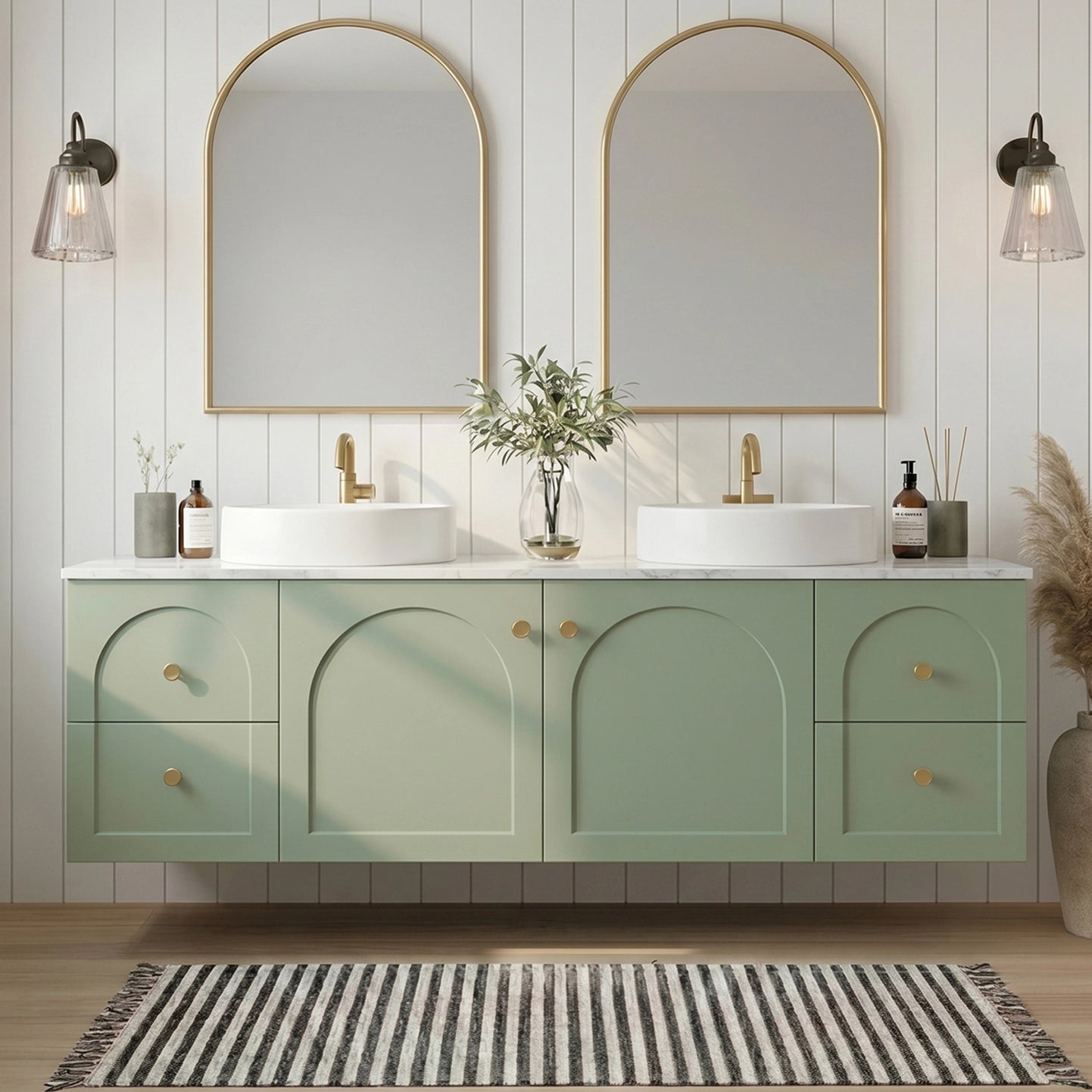 Chester Federation wall hung PVC Cabinet Matte Grey