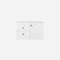 Chester Federation wall hung PVC Cabinet Matte White