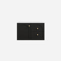 Chester Federation wall hung PVC Cabinet Matte Black