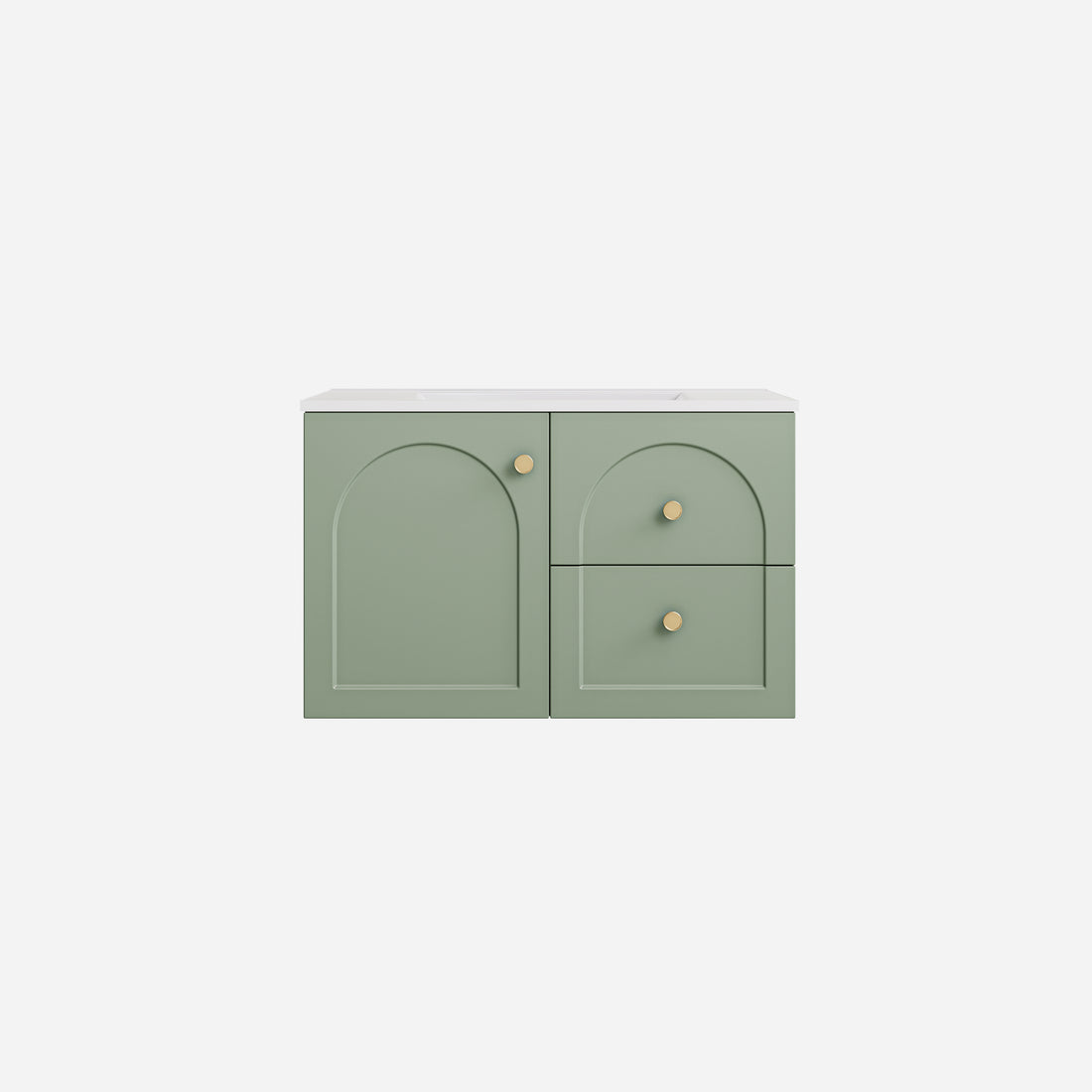 Chester Federation wall hung PVC Cabinet Matte Grey