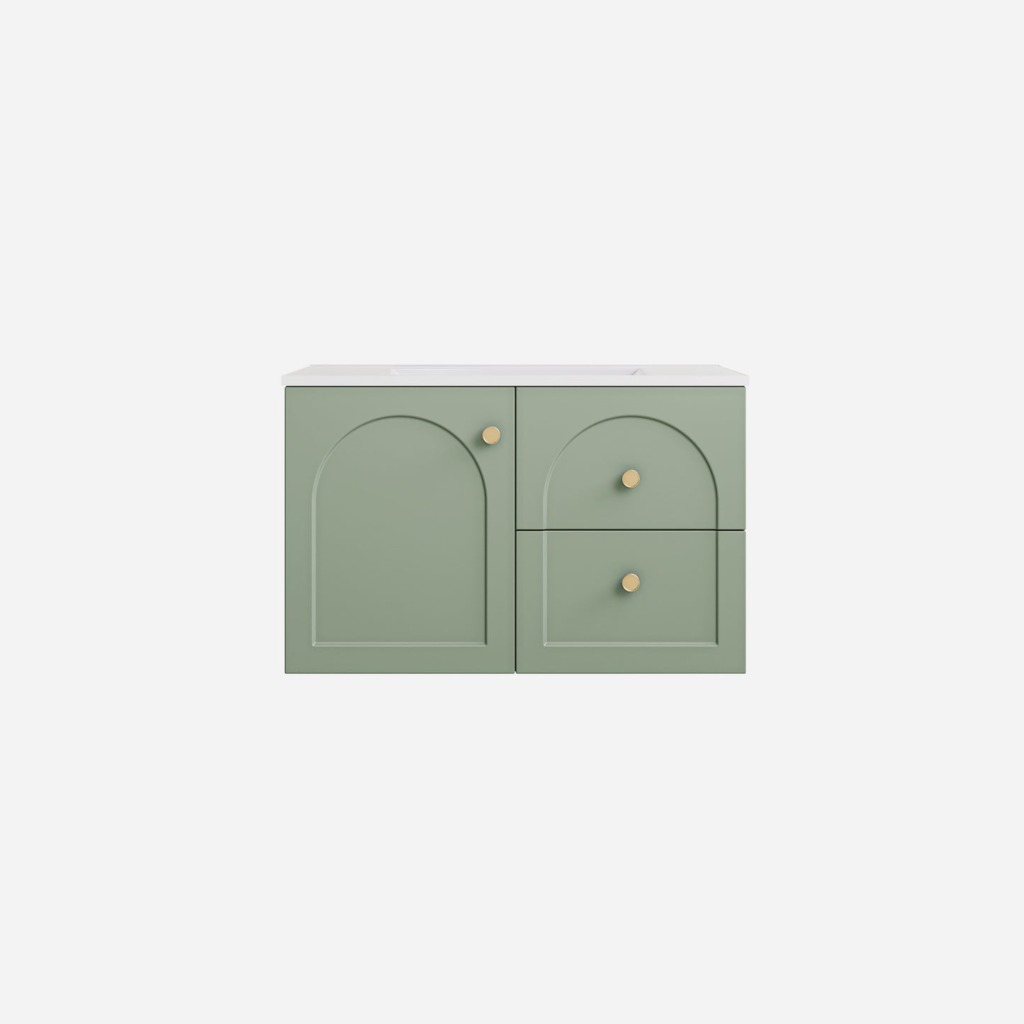 Chester Federation wall hung PVC Cabinet Matte Grey