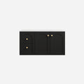 Chester Federation wall hung PVC Cabinet Matte Black