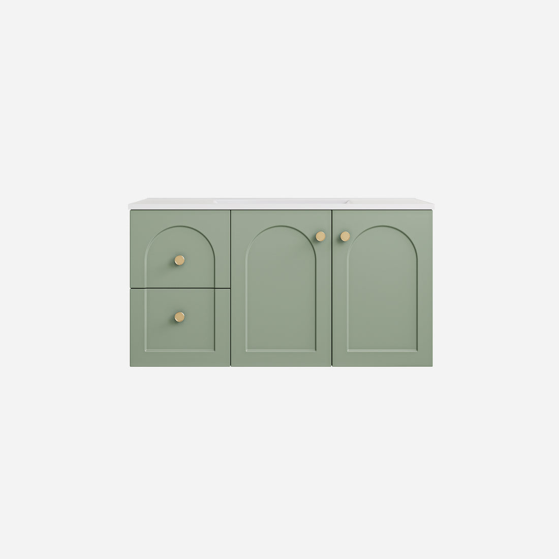 Chester Federation wall hung PVC Cabinet Matte Grey