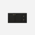 Chester Federation wall hung PVC Cabinet Matte Black