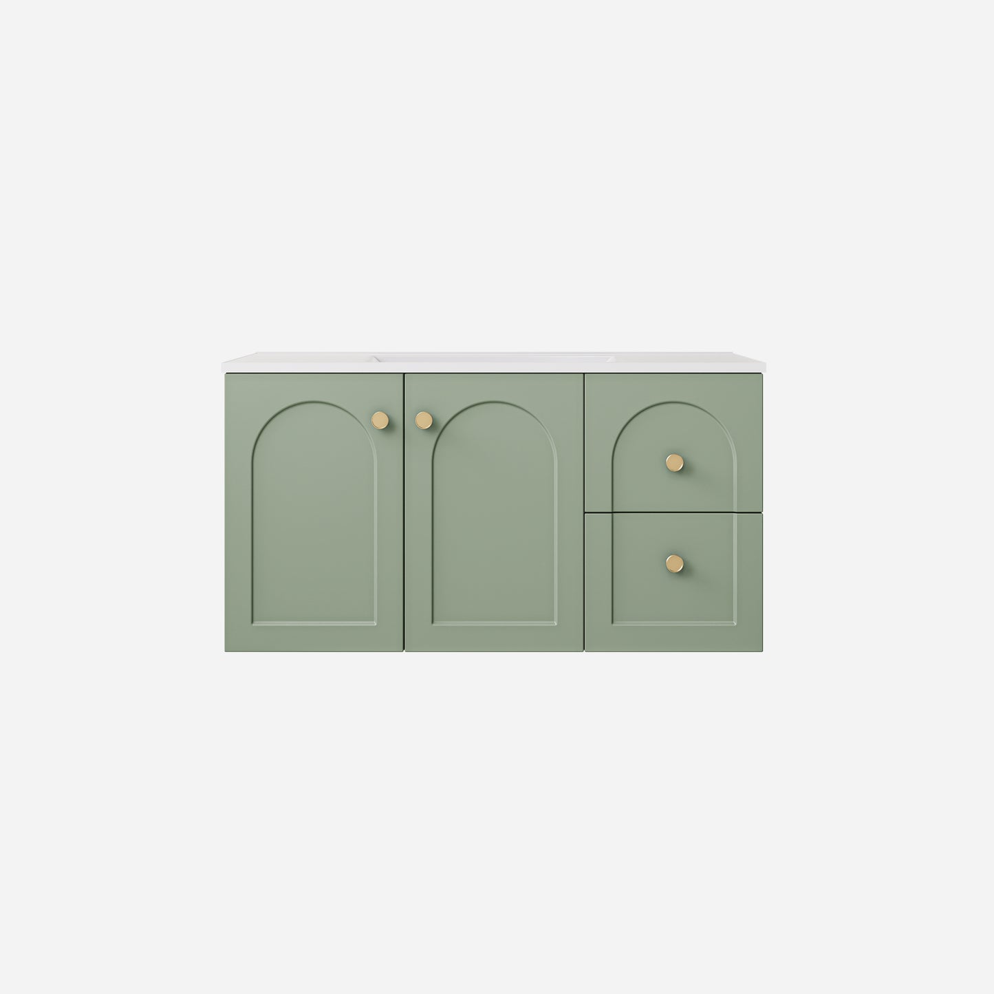 Chester Federation wall hung PVC Cabinet Matte Grey
