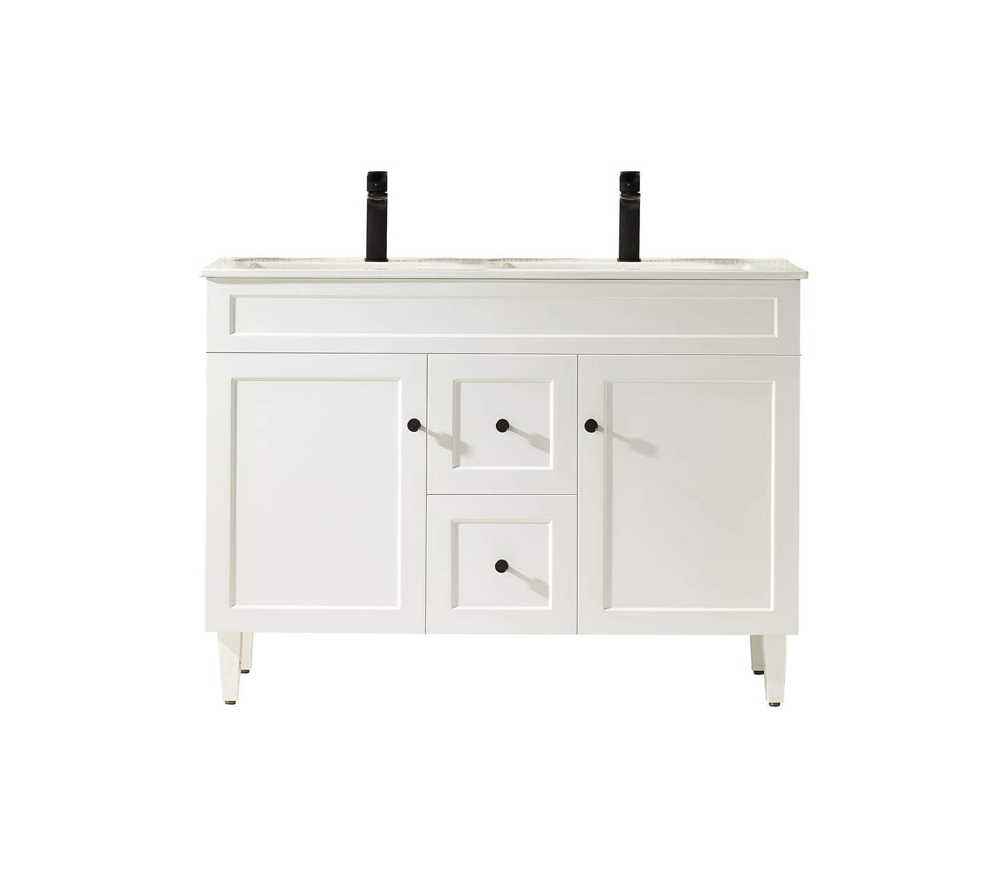 Harold Federation Free Standing Cabinet Matte White