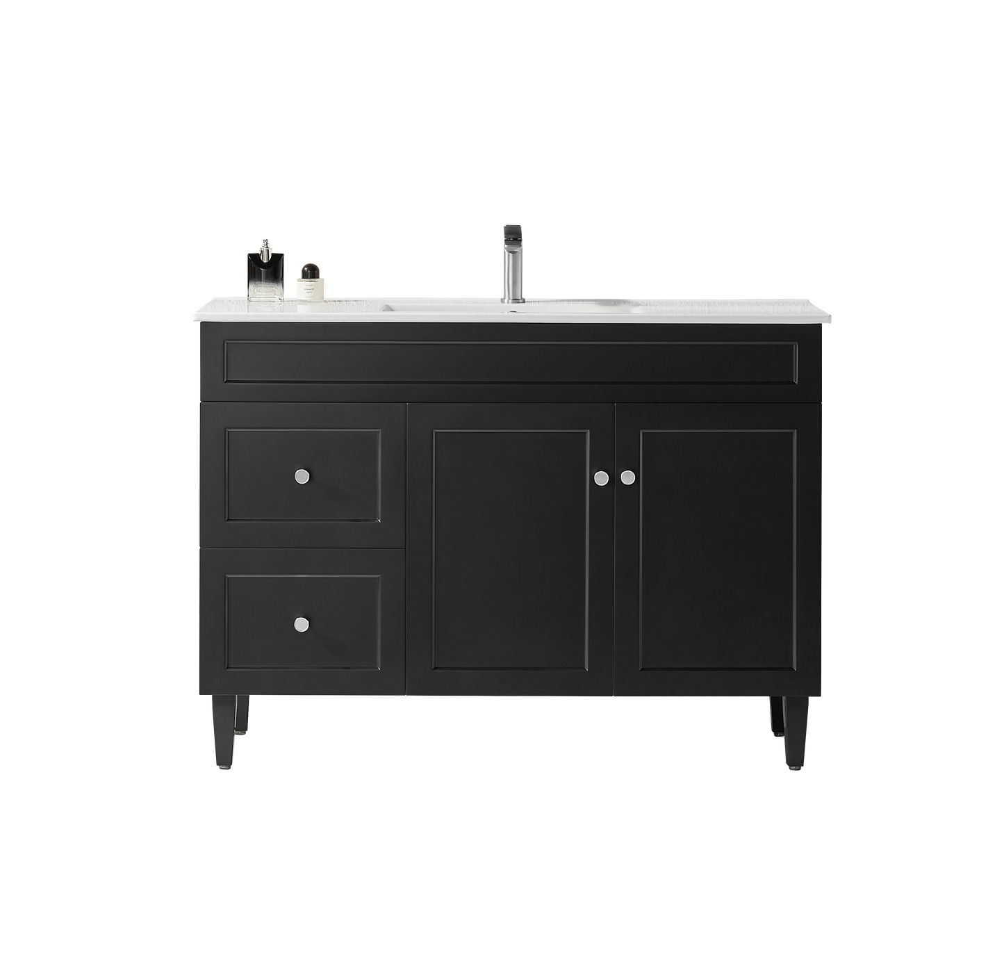Harold Federation Free Standing Cabinet Matte Black
