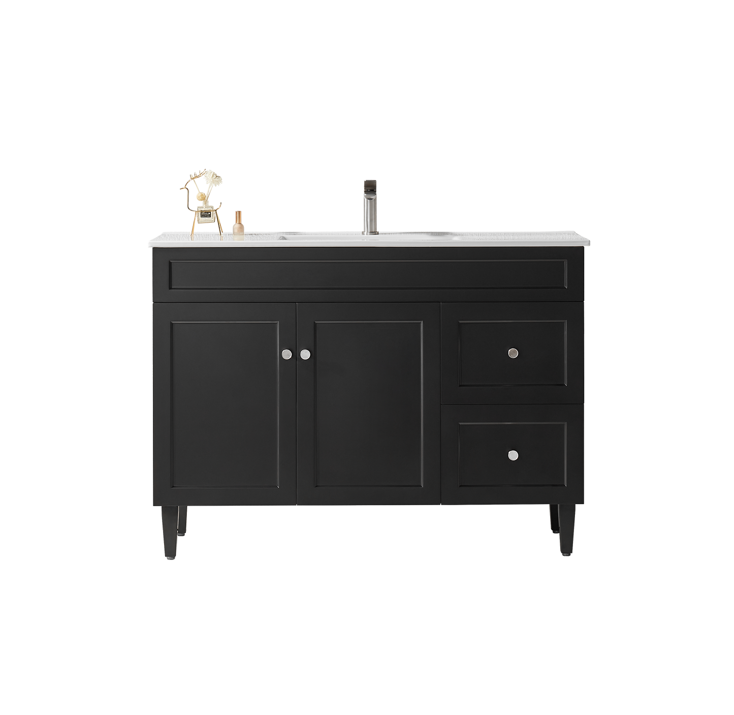 Harold Federation Free Standing Cabinet Matte Black