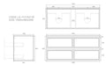 New Hamilton Federation Slim Wall Hung Cabinet Matte Grey LK-FH1521NW-MG