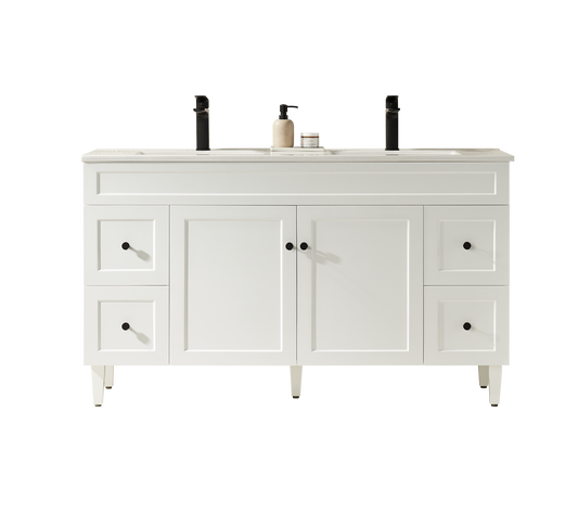 Harold Federation Free Standing Cabinet Matte White