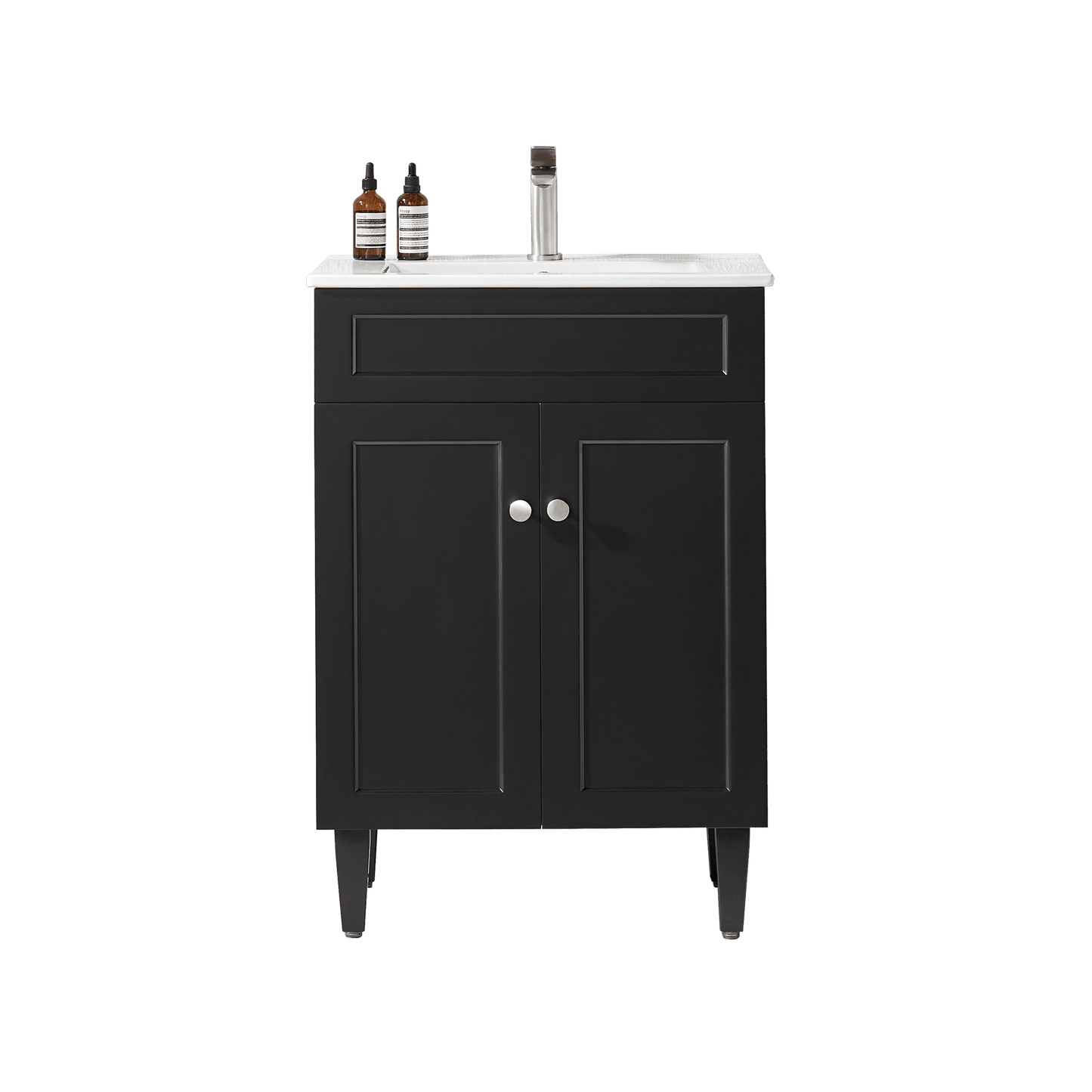 Harold Federation Free Standing Cabinet Matte Black