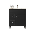 Harold Federation Free Standing Cabinet Matte Black