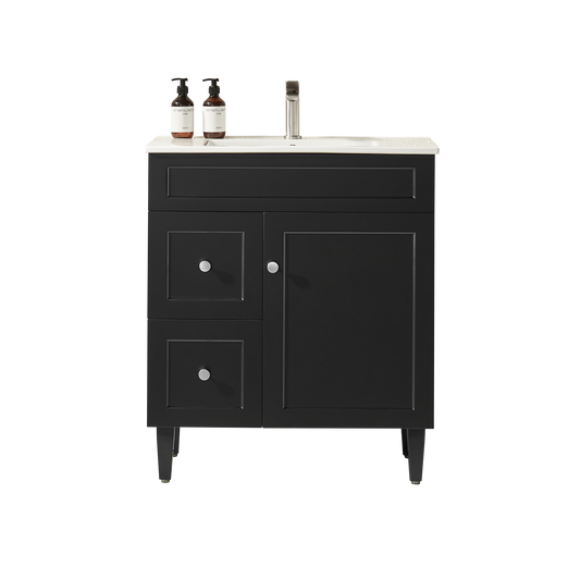 Harold Federation Free Standing Cabinet Matte Black