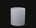 Kaskade Solid Surface Table/Stool — White, Bath Accessories