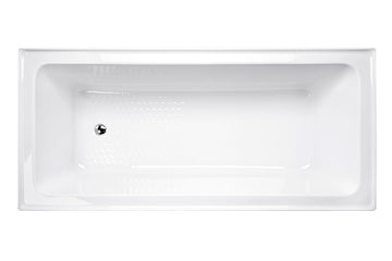 Decina Fabrino 1525/1675 Inset Bath — White Baths, Acrylic Baths, Built In Baths, Rectangular Baths