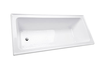 Decina Fabrino 1525/1675 Inset Bath — White Baths, Acrylic Baths, Built In Baths, Rectangular Baths