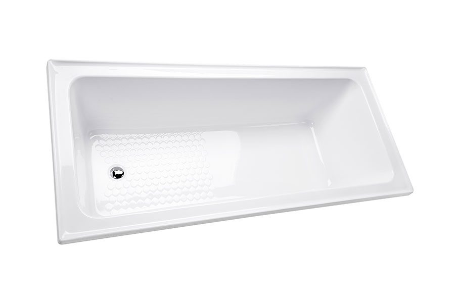 Decina Fabrino 1525/1675 Inset Bath — White Baths, Acrylic Baths, Built In Baths, Rectangular Baths