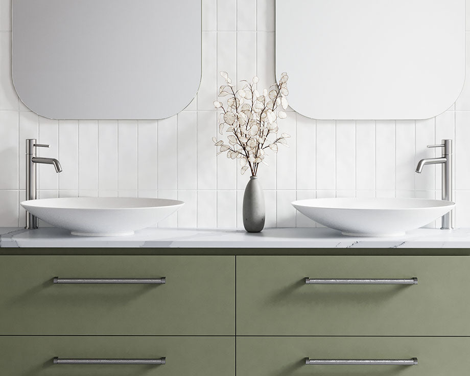 Timberline Feather Basin White Matt