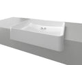 Timberline Fergus Semi Recessed Basin White Gloss