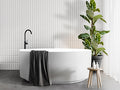 Florencia 1400 Freestanding Bath with Integrated Overflow