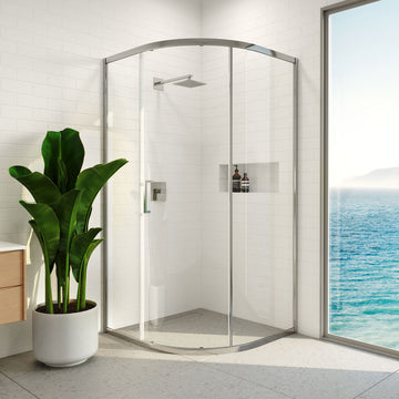Floriano 1000 Curved Sliding Shower Screen — Shower Screens & Enclosures
