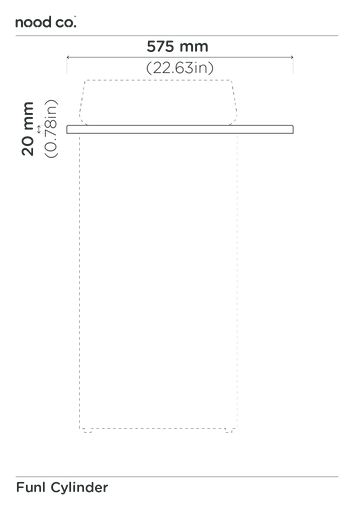 Cylinder - Funl Basin (Teal)
