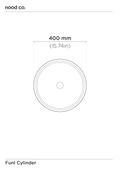 Cylinder - Funl Basin (Karri)