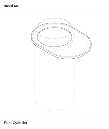 Cylinder - Funl Basin (Wheat)