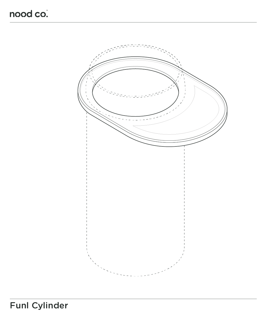 Cylinder - Funl Basin (Paperbark)