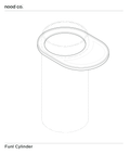 Cylinder - Funl Basin (Sage)