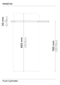 Cylinder - Funl Basin (Karri)