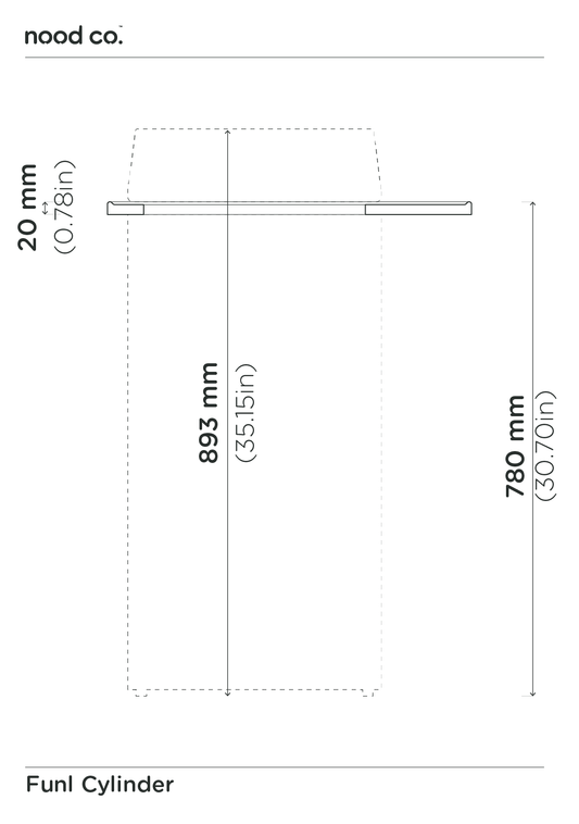 Cylinder - Funl Basin (Rust)