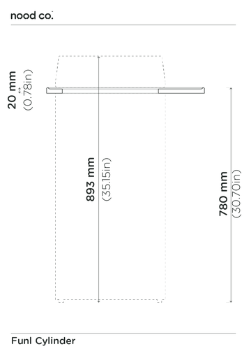 Cylinder - Funl Basin (Wheat)
