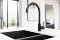 ROUND GOOSENECK KITCHEN MIXER TAP