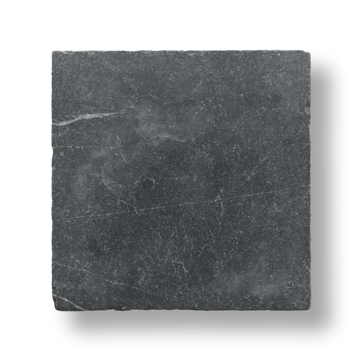 Gerroa Nero Marquina Marble Tumbled Natural Stone Square Tile