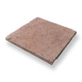 Gerroa Rosso Verona Limestone Tumbled Natural Stone Square Tile