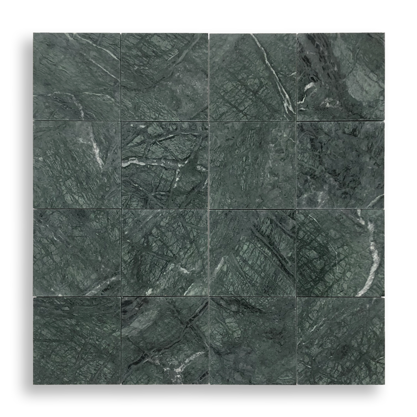 Gerroa Taj Green Honed Natural Stone Square Tile