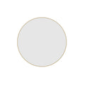 GR6060G Round Gold Framed Mirror