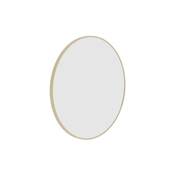 GR6060G Round Gold Framed Mirror