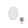 GR6060GD Round Gold Framed Mirror Including Demister