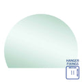 HD1511HN D-Shaped Polished Edge Mirror
