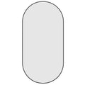 HP5010B Pill Black Framed Mirror