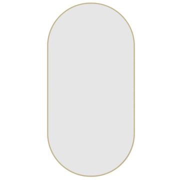 HP5010G Pill Gold Framed Mirror