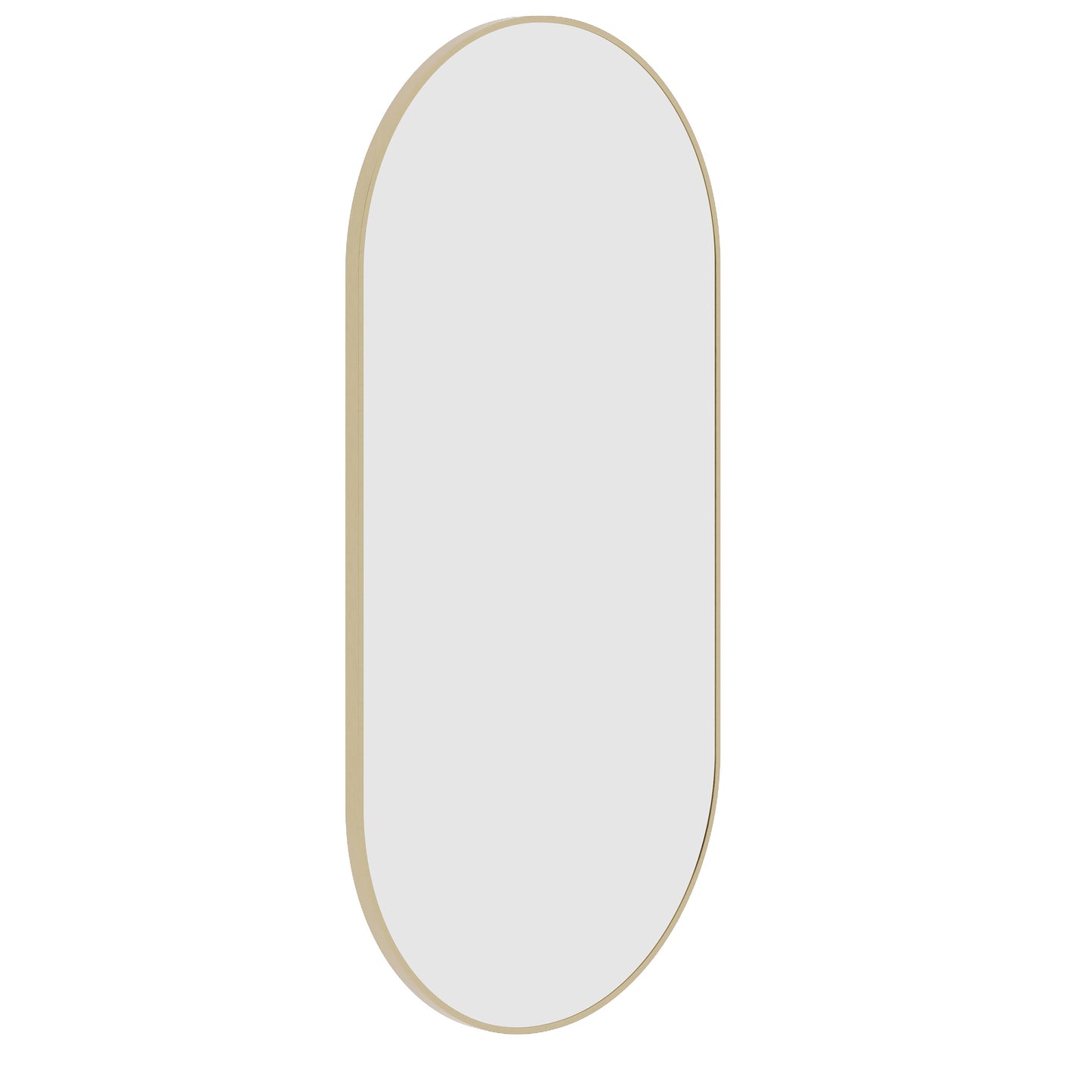 HP5010G Pill Gold Framed Mirror