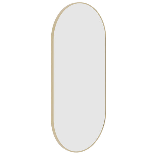 HP5010G Pill Gold Framed Mirror