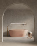 Juno Freestanding Bathtub (Blush Pink)