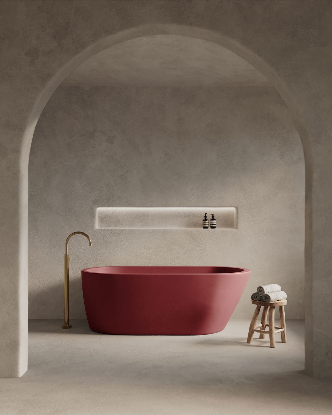 Juno Freestanding Bathtub (Clay)