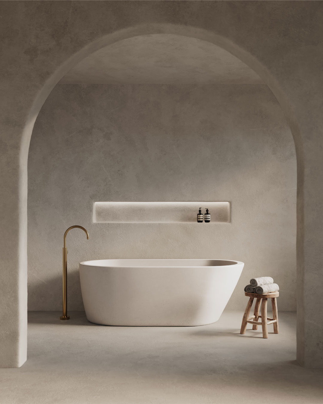 Juno Freestanding Bathtub (Morning Mist)