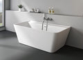 Hazel VX41-1700 Freestanding Rectangular Back-to-Wall with Overflow